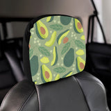 Avocado pattern Car Headrest Cover