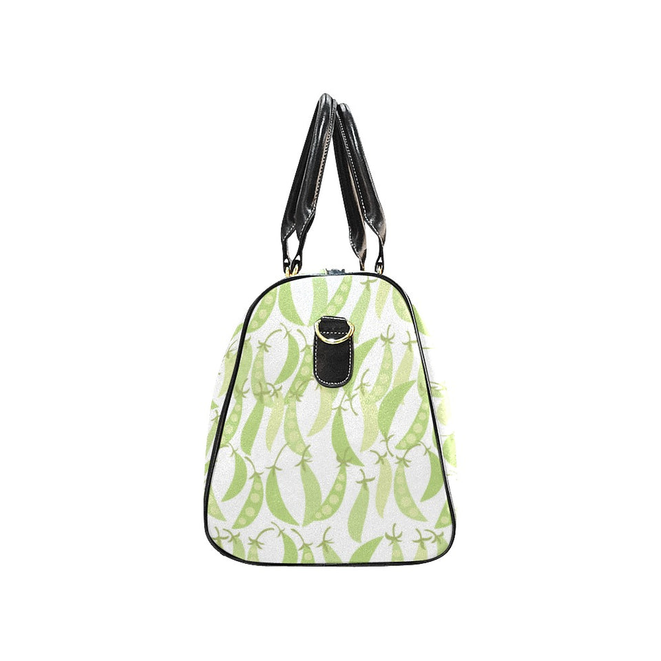 Green Peas Pattern Print Design 03 Travel Bag