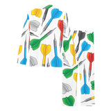 Darts Pattern Print Design 03 Women's Long Pajama Set
