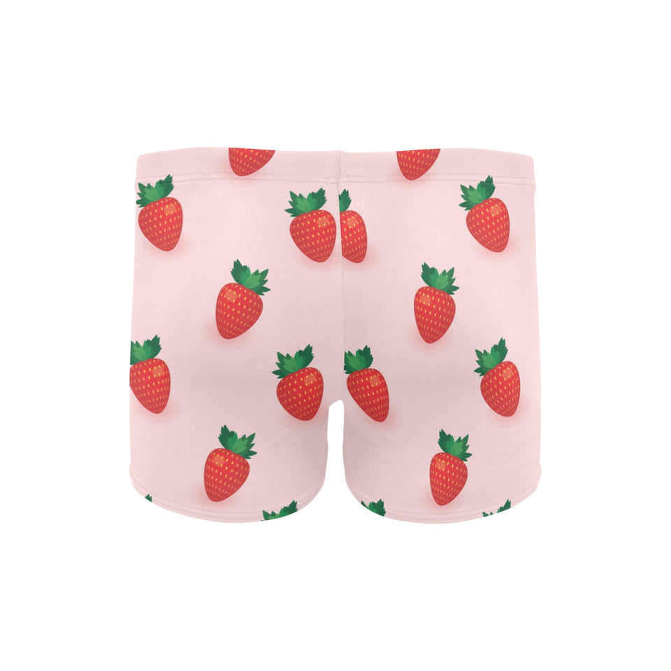 Strawberry beautiful pattern Men's Swimming Trunks