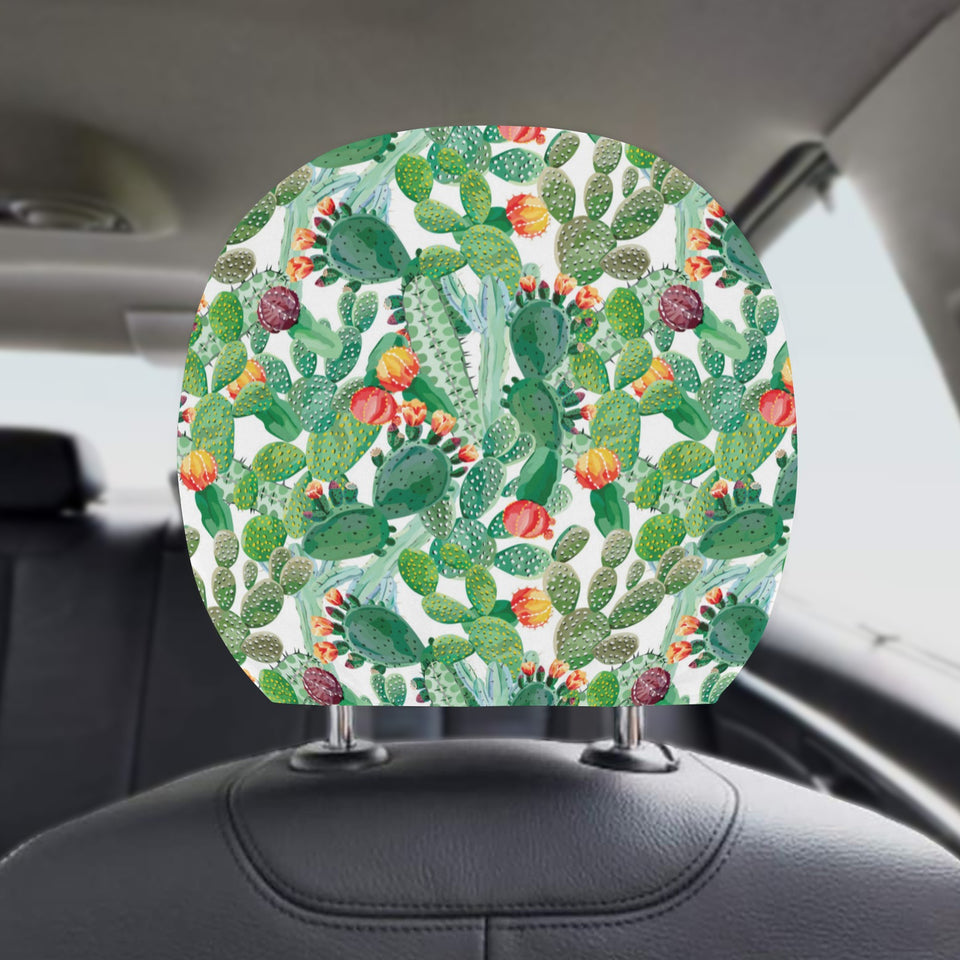 Cactus design pattern copy Car Headrest Cover
