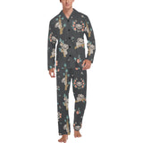 Cute koala pattern Men's Long Pajama Set