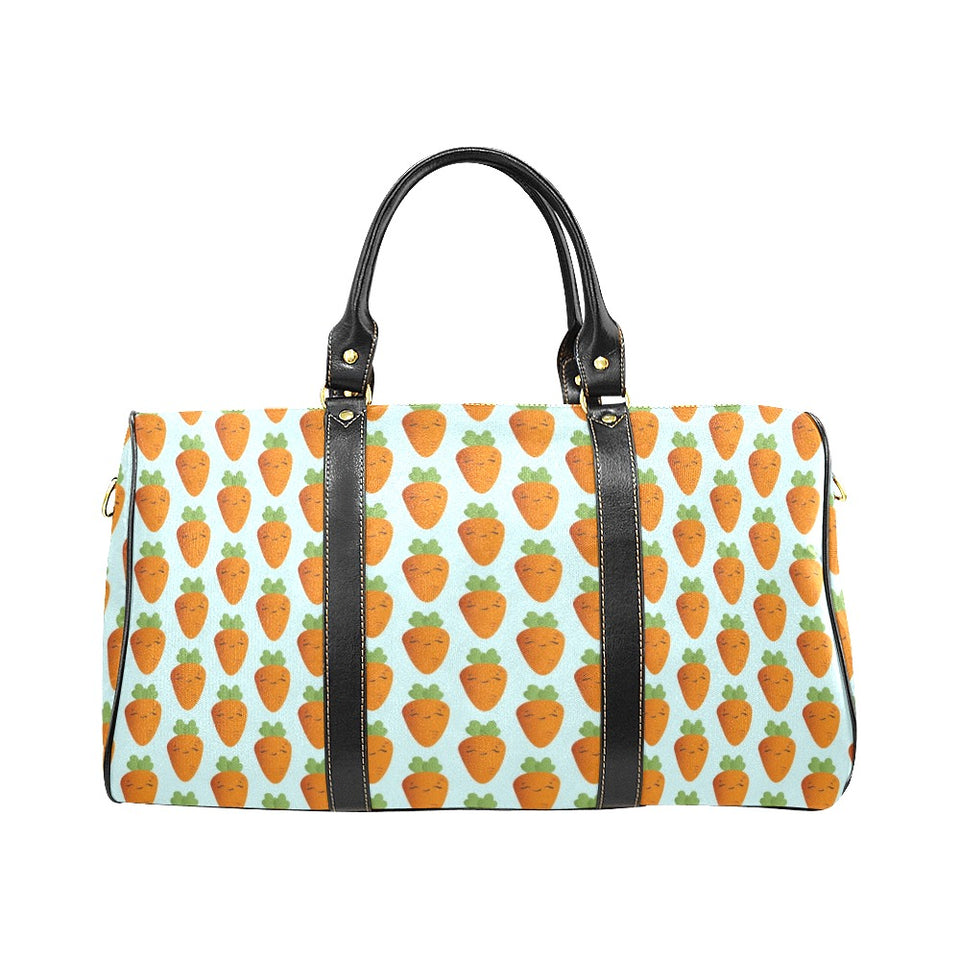 Carrot Pattern Print Design 03 Travel Bag
