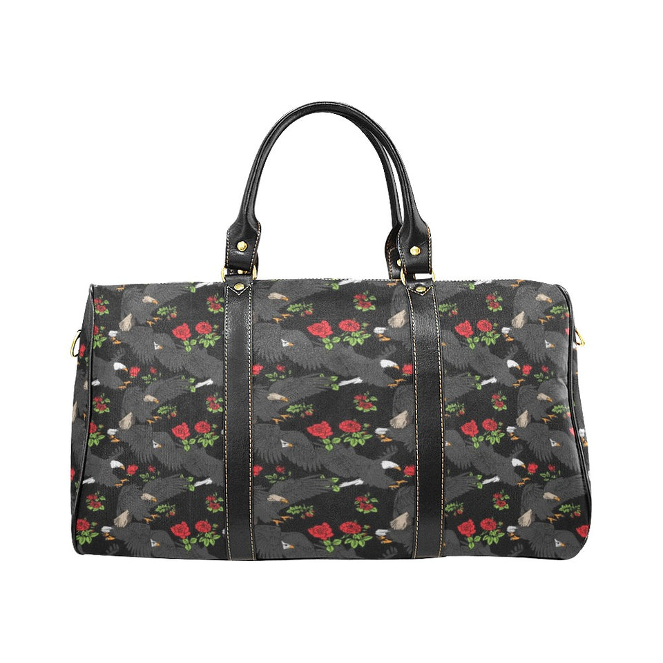 Eagle Pattern Print Design 04 Travel Bag