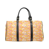 Camper Van Pattern Print Design 04 Travel Bag