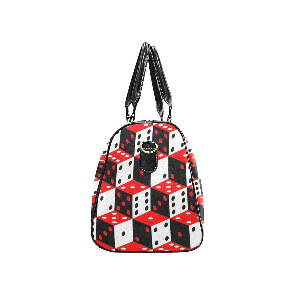 Dice Pattern Print Design 02 Travel Bag