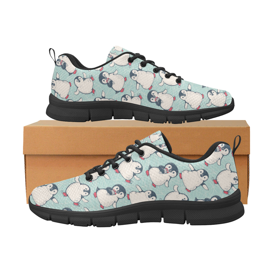 Cute Penguin pattern Women's Sneaker Shoes