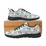 Cute Penguin pattern Women's Sneaker Shoes