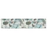 Dragonfly Butterfly Plants insect flower vintage s Table Runner