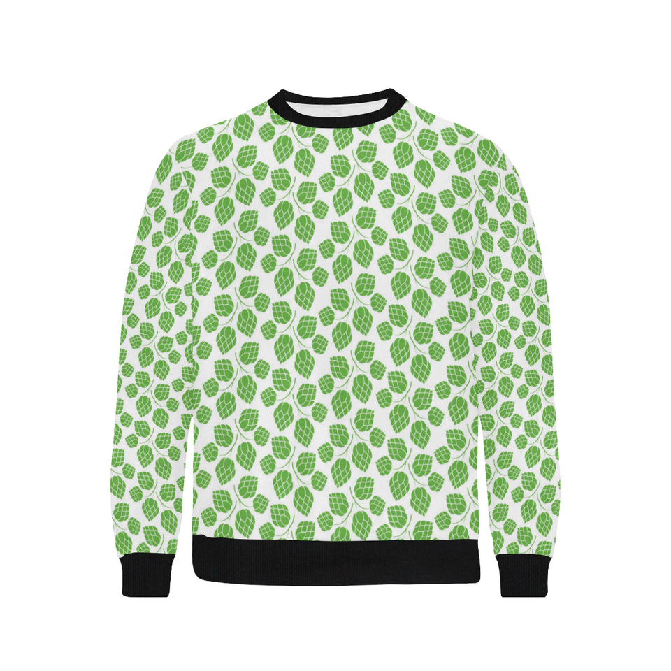 Hop pattern background Men's Crew Neck Sweatshirt