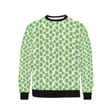 Hop pattern background Men's Crew Neck Sweatshirt