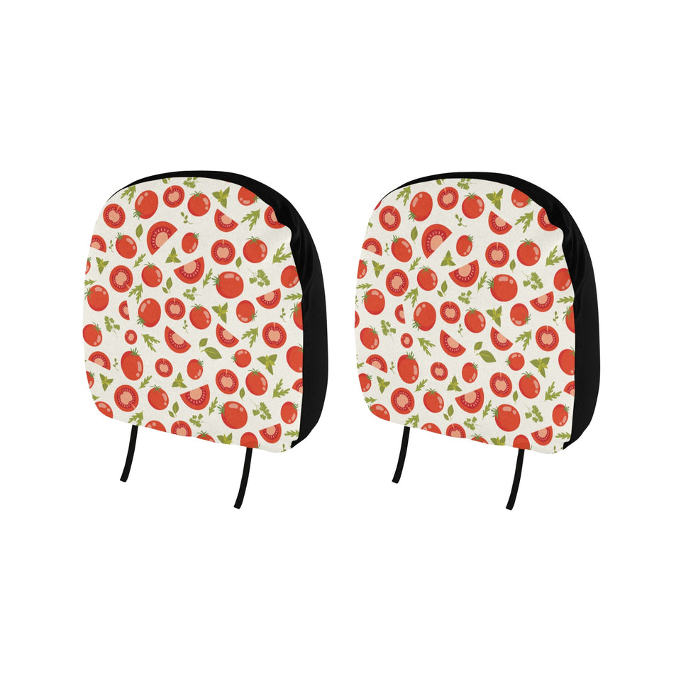 Tomato pattern Car Headrest Cover