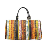 Egypt Hieroglyphics Pattern Print Design 01 Travel Bag