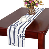 Anchor rope nautical pattern Table Runner