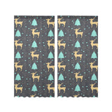 Deers star tree pattern Gauze Curtain