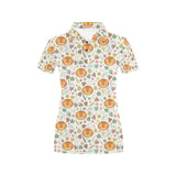 Lion Pattern Print Design 04 Women's All Over Print Polo Shirt