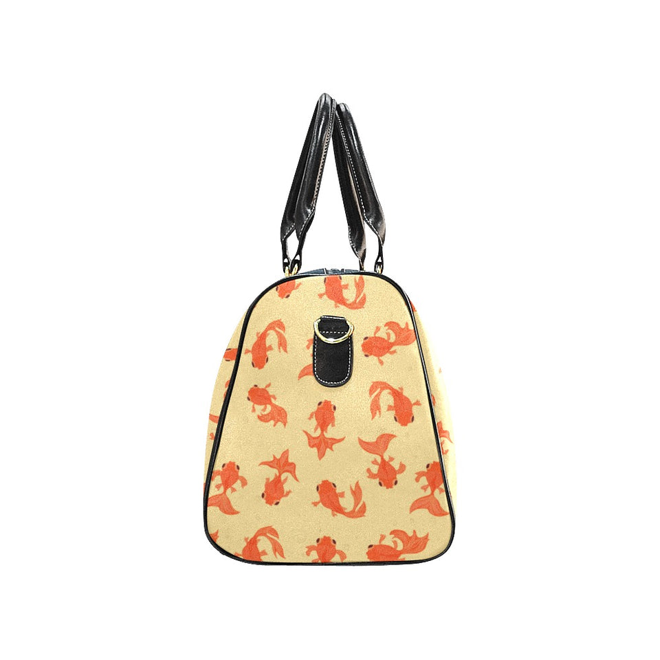 Goldfish Pattern Print Design 02 Travel Bag