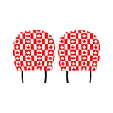 Canada Pattern Print Design 05 Car Headrest Cover