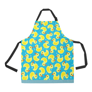 Duck Toy Pattern Print Design 04 All Over Print Adjustable Apron