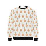 cute onions smiling faces Men's Crew Neck Sweatshirt