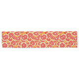 Tropical grapefruit pattern Table Runner