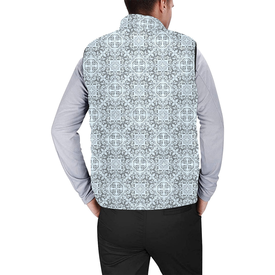 Traditional indian element pattern Men's Padded Vest