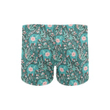 Elephants jungle pattern Men's Swimming Trunks
