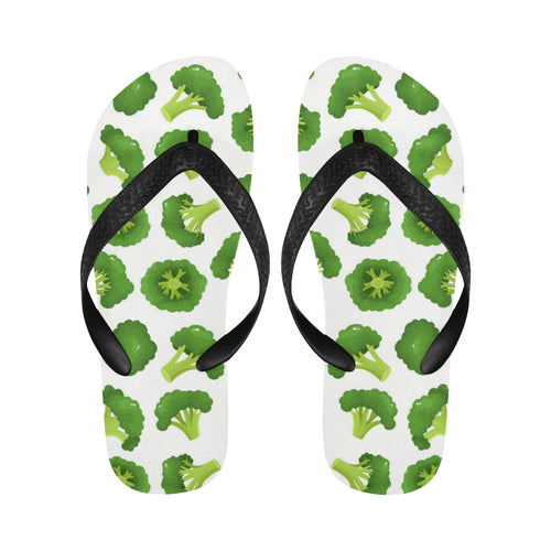 Cute broccoli pattern Unisex Flip Flops