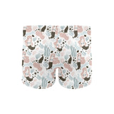 cute mermaid pattern Men's Swimming Trunks