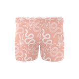 Snake lilies flower pattern Men's Swimming Trunks