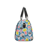 Colorful mushroom design pattern Travel Bag