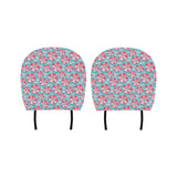 3D sakura cherry blossom pattern Car Headrest Cover