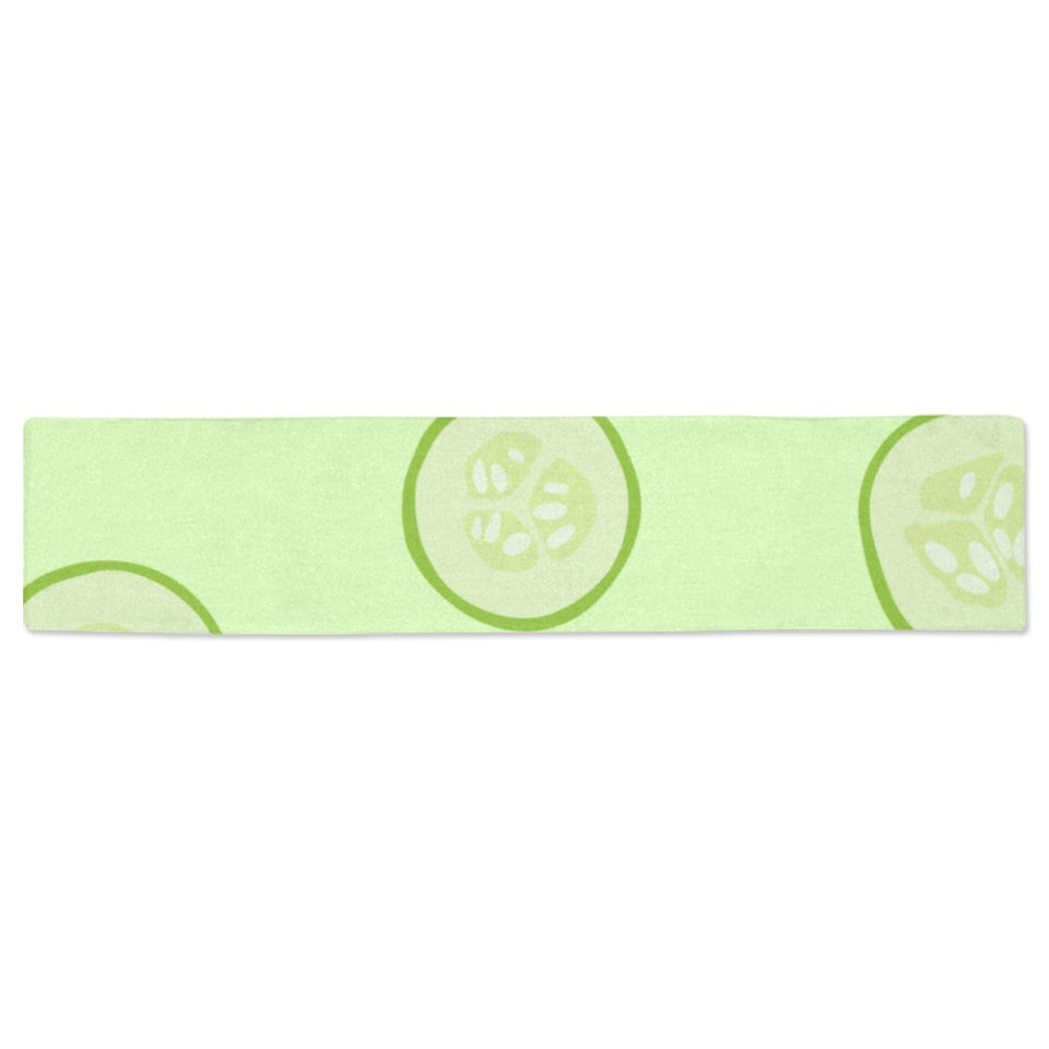 Cucumber pattern Table Runner
