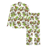 Coconut Pattern Print Design 04 Women's Long Pajama Set