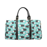 Hedgehog Pattern Print Design 03 Travel Bag