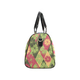 Cool Geometric lime pattern Travel Bag