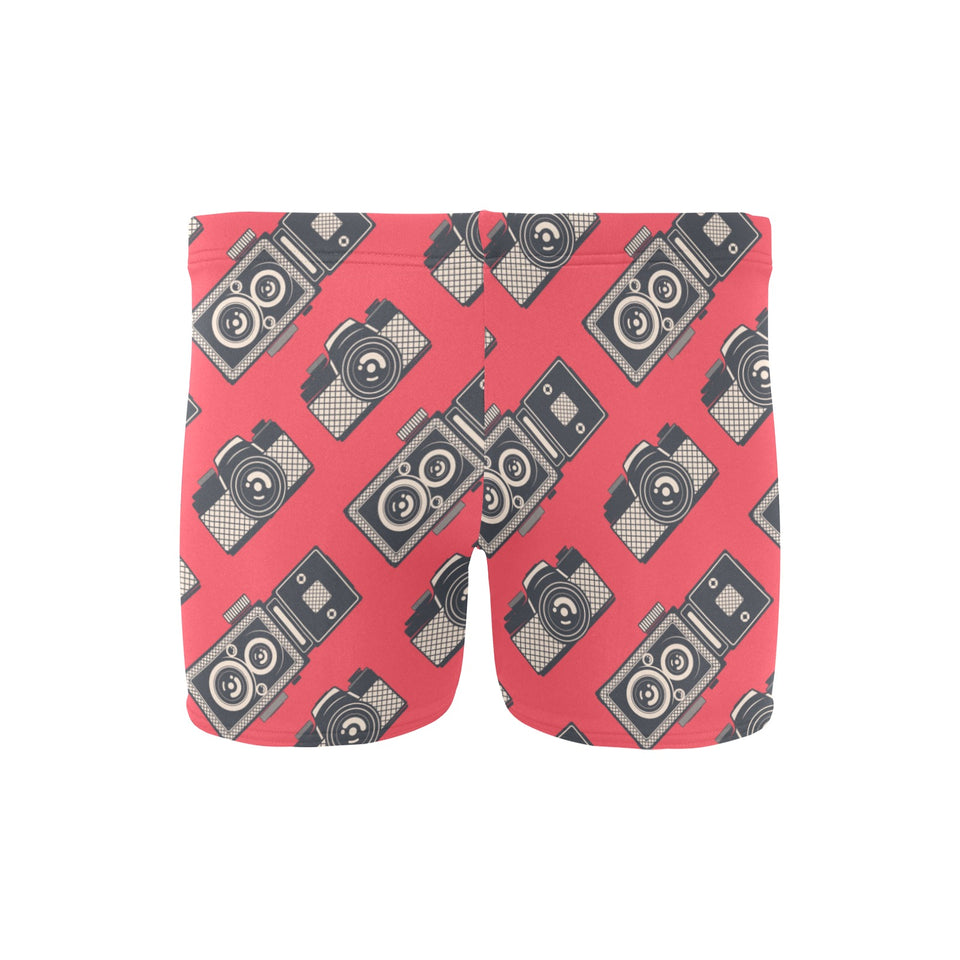 Camera Pattern Print Design 05 Men's Swimming Trunks