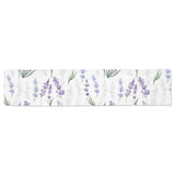 Hand painting Watercolor Lavender Table Runner