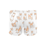 shiba inu dog pattern Men's Swimming Trunks