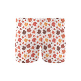 Colorful Maple Leaf pattern Men's Swimming Trunks