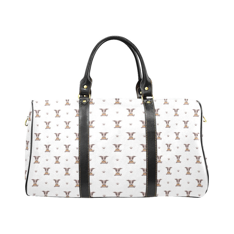 Greyhound Pattern Print Design 05 Travel Bag