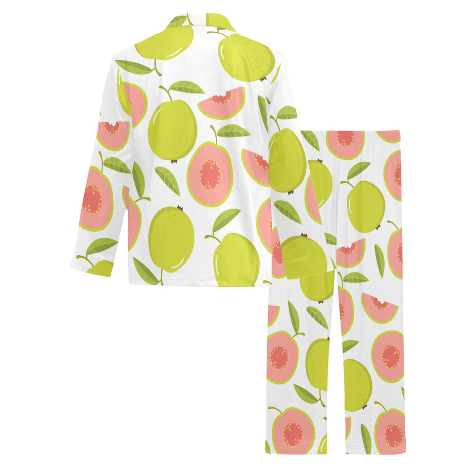 Guava pattern Men's Long Pajama Set