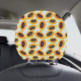 Watercolor papaya pattern Car Headrest Cover