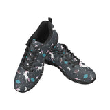 unicorn rainbows moon clound star pattern Women's Sneaker Shoes