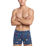 Music Notes Pattern Print Design 03 Men's Swimming Trunks