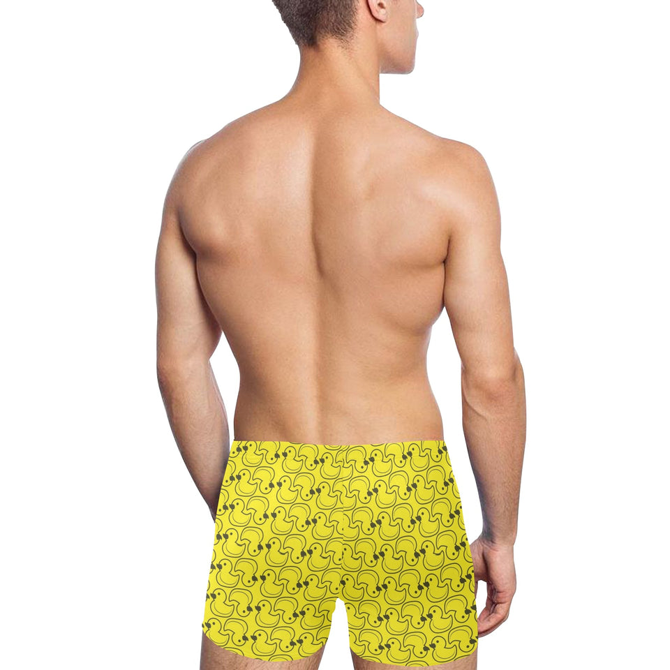 Duck Pattern Print Design 02 Men's Swimming Trunks