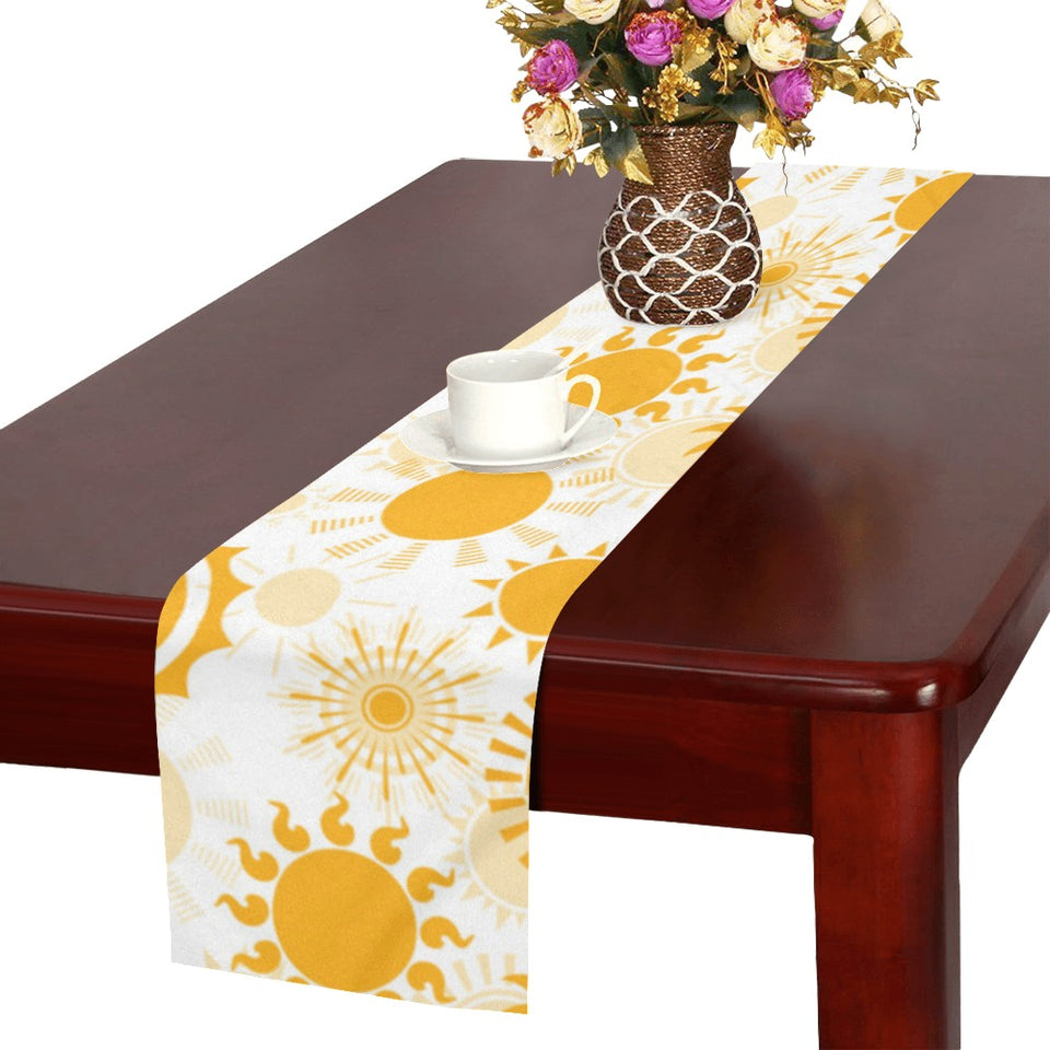 Sun design pattern Table Runner