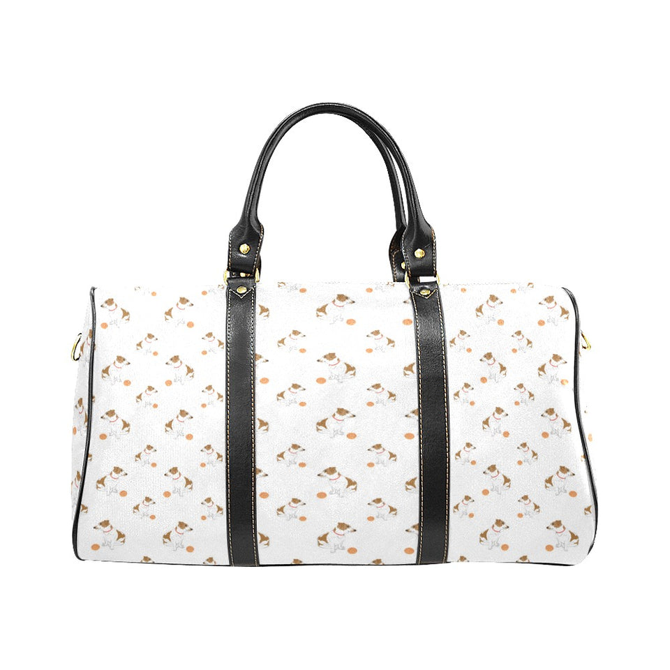 Jack Russel Pattern Print Design 05 Travel Bag