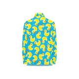 Duck Pattern Print Design 04 Women's Long Sleeve Polo Shirt