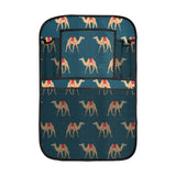 Camel pattern blue blackground Car Seat Back Organizer
